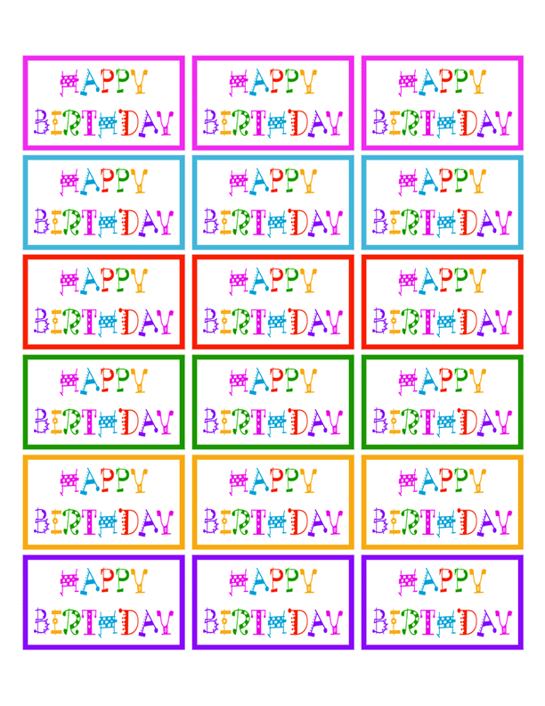 Free Happy Birthday Clipart &amp; Printable Party Decorations - HubPages
