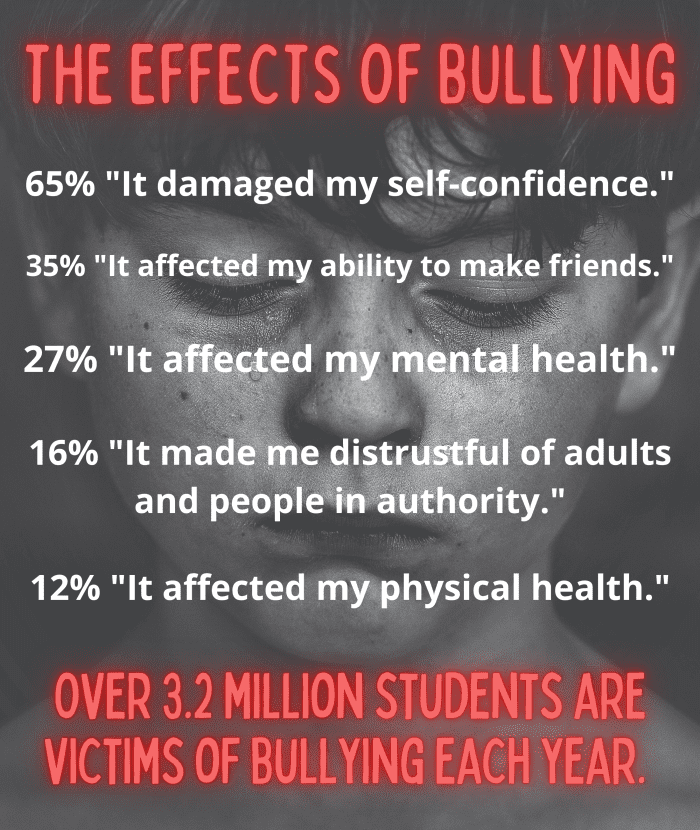 Name Some Negative Effects Caused By Bullying