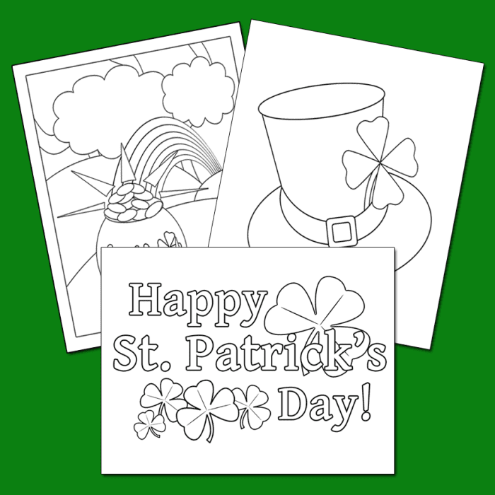 Happy St. Patrick's Day Coloring Pages - HubPages