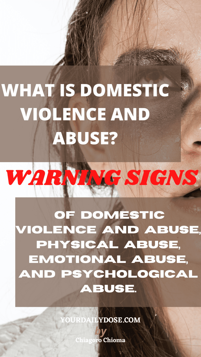 Warning Signs Of Domestic Violence And Abuse - HubPages