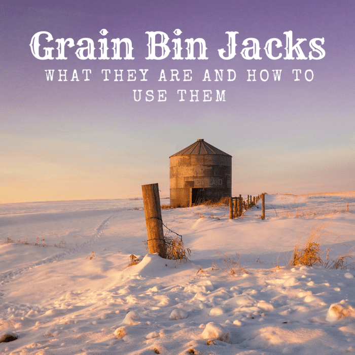 Grain Bin Jacks What They Are and How to Use Them Dengarden