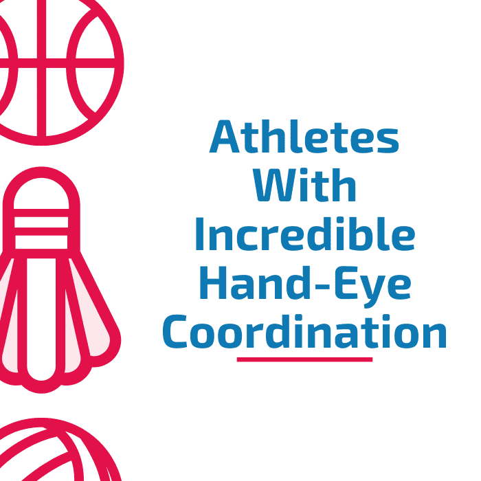 Top 10 Athletes With Incredible HandEye Coordination HowTheyPlay