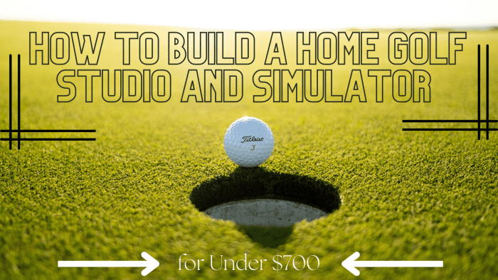 Interesting in building a golf studio and simulator in your very own home? Here's how you can do it.