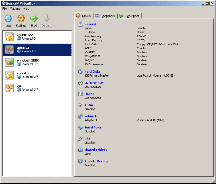Select the New System. Now this is a blank virtual disk. We need to install the operating system. Click Settings Icon (Yellow clog wheel)