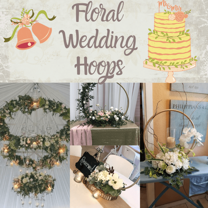 20+ Stunning DIY Floral Hoop Wedding Centerpieces that every Bride will ...