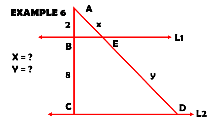 Triangle Proportionality Theorem With Proof And Examples Owlcation