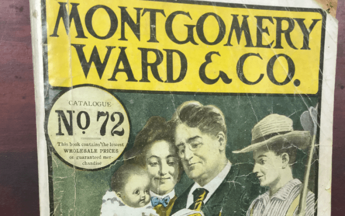 In 1929, the Montgomery Ward catalog—a precursor to the Amazon.com website—was an essential possession in many American households.