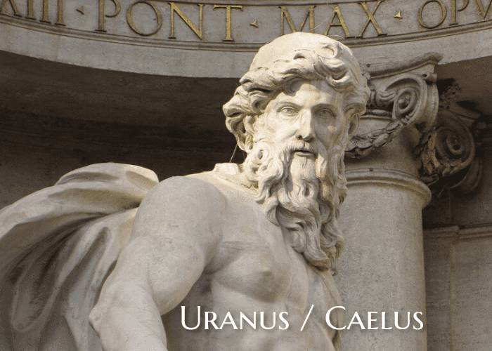 Meet your bachelor: the Greek god Uranus. He is terrible with children. He has masculinity issues and is afraid of giving up his throne. He made his wife so angry, she made a weapon and had one of his children attack him.
