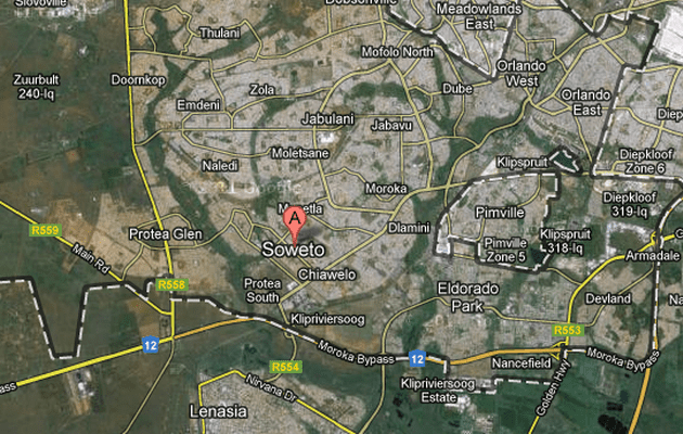 Soweto On Google Map - The Reader of this Hub can go to Google Map and Zoom into the street and walk anywhere throughout the Township