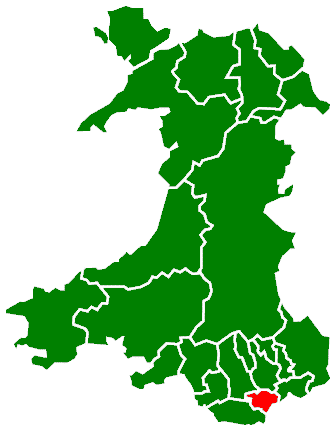 Map location of Cardiff