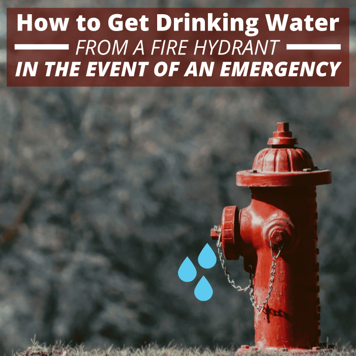 Never attempt to open a fire hydrant for water unless you are in an emergency situation and have the needed supervision.