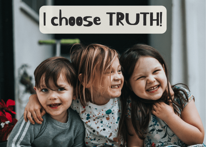 Eventually, somebody is going to choose "truth" instead of "dare," so make sure you have some good truth questions ready to ask.
