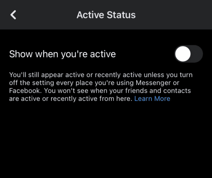 How to Hide Active Status on Facebook - TurboFuture