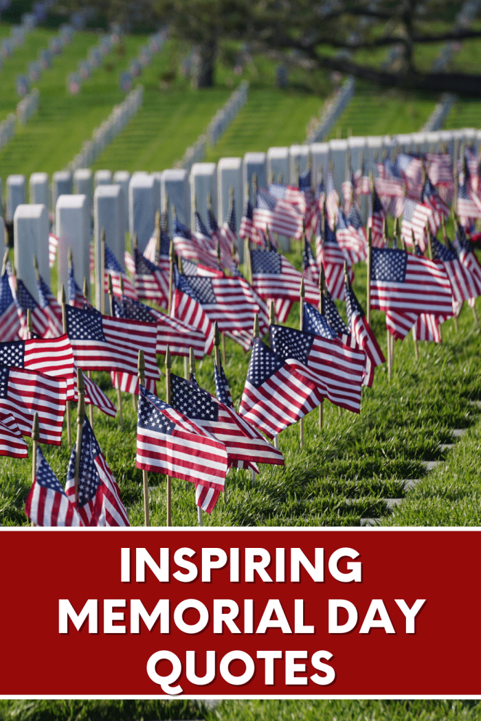 23 Inspiring Memorial Day Quotes to Honor Our Fallen Heroes - Holidappy
