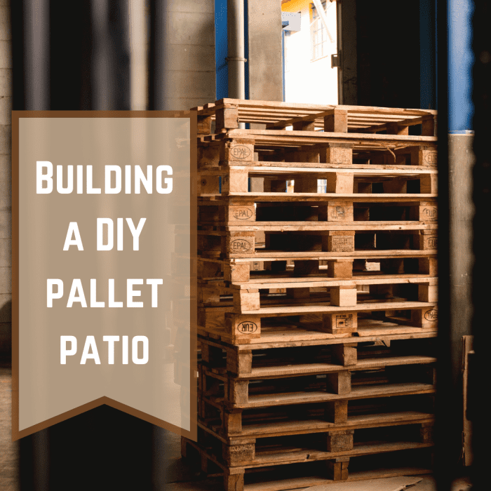 How to Build a DIY Pallet Patio or Deck on a Budget Dengarden