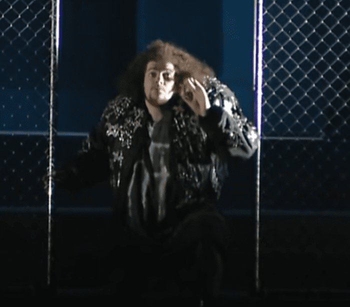 Christophe Crapez as Quasimodo in scenes from La Esmeralda, Atelier Lyrique de Franche-Comté and the Opéra-Théâtre de Besançon, live recording, Opéra-Théâtre de Besançon