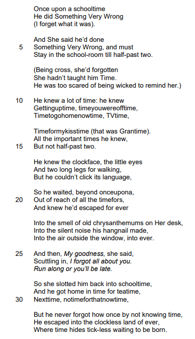 Analysis of Poem 'Half-Past Two' by U.A. Fanthorpe - HubPages