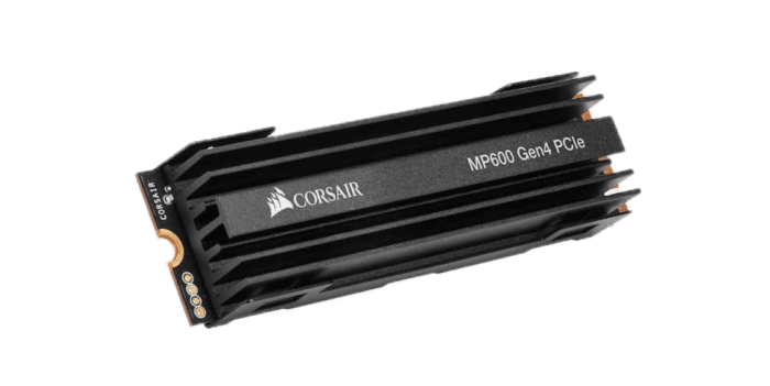 The Cosair MP600 is a good drive for Chia potting, and also comes with an attached heatsink. However, some motherboards don't have space for a heatsink or have one built into the enclosure for the M.2 drive so be mindful!