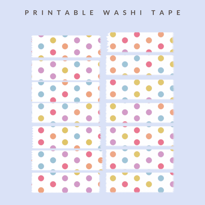 10 Printable Washi Tape Designs For Your Next Creative Project FeltMagnet
