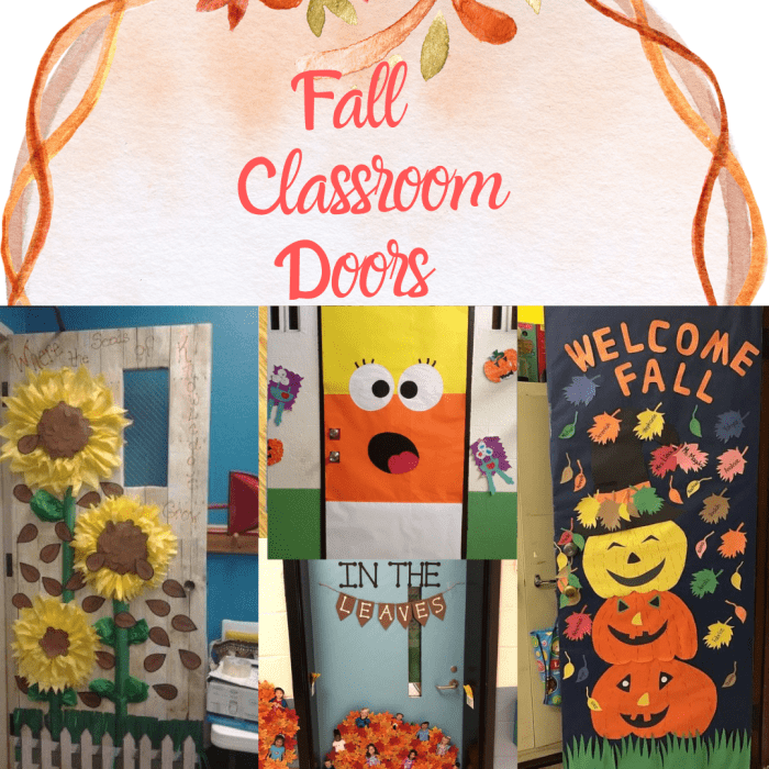 50+ Best DIY Fall Classroom Door Ideas for 2023