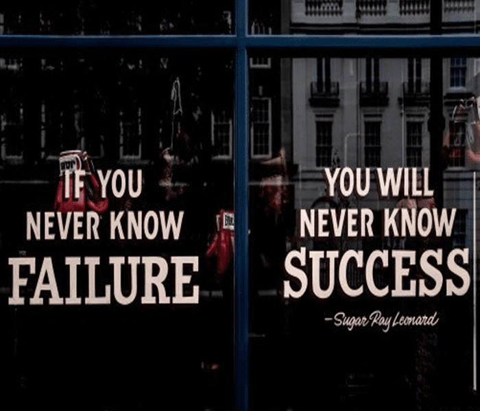 "Success is not final, failure is not fatal. It is the courage to continue that counts."