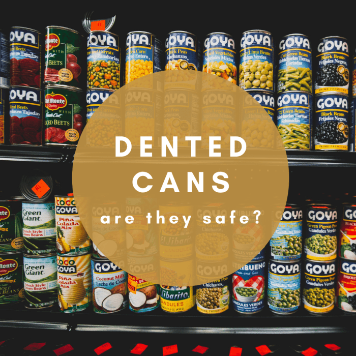 Is It Safe to Eat From a Dented Can? Quick Reference Guide Delishably