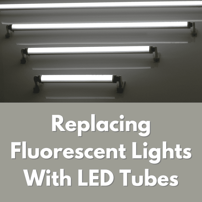 Swapping out your fluorescent tubes for LED tube lights will save electricity and money. Read about how I made the switch.