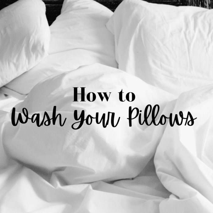 Can You Wash Pillows? Yep—Here's How Dengarden