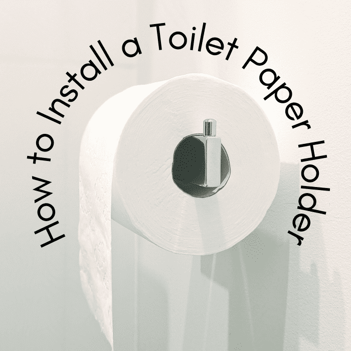 How to Install a Toilet Paper Holder in a Bathroom Dengarden
