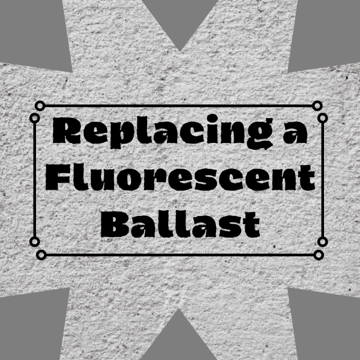 This article provides information and instructions on changing a ballast in a fluorescent light