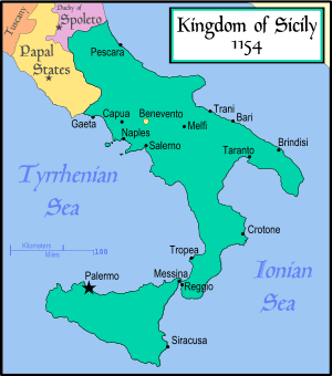 When the Norman conquered Southern Italy the castle of Monteserico that today is situated on the boundary between Basilicata and Apulia plaid a large part in ruling over the Norman conquests.