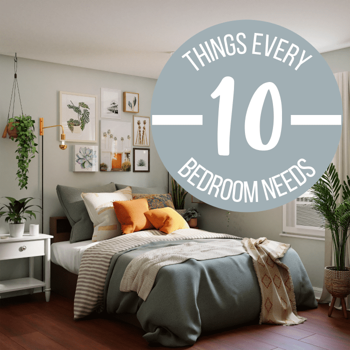 Top 10 Things Your Bedroom Needs Dengarden