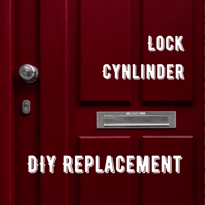 How to Change Your Lock Cylinder Replacement Guide Dengarden
