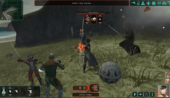 The Sith Lords Restored Content Modification (TSLRCM) adds removed contents to STAR WARS KOTOR II: The Sith Lords