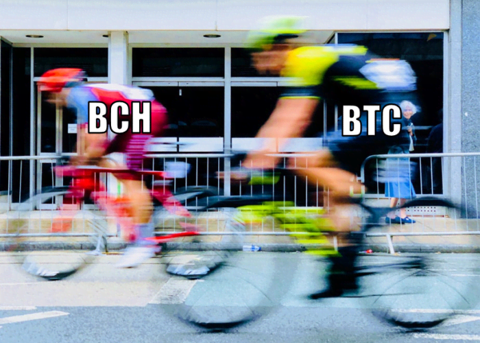 bitcoin cash faster than bitcoin