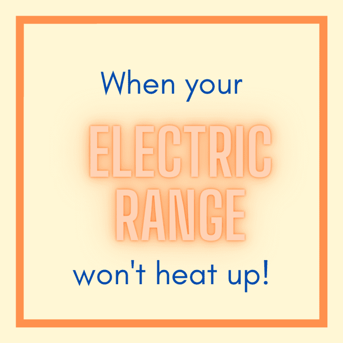 How to Repair an Electric Range Burner That Won't Heat Up Dengarden