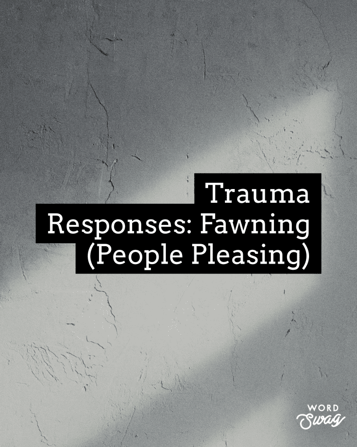 fawning trauma