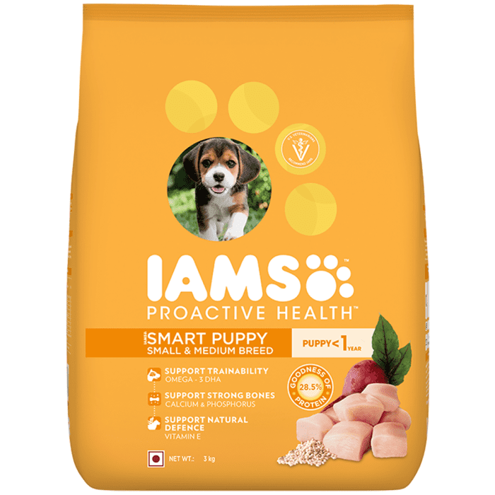 Then I switched to this food which is less expensive than royal canin and my puppies enjoyed it. IAMS brand provides a wide range of different foods for different dogs so that puppies of all shapes, sizes and breeds can have optimum growth.