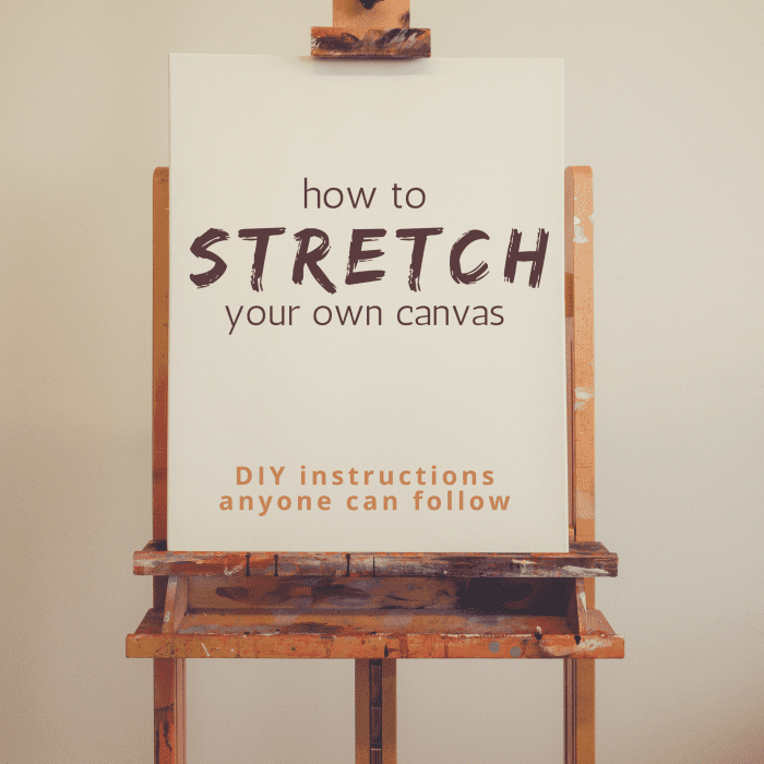 How to Stretch a Canvas for Painting