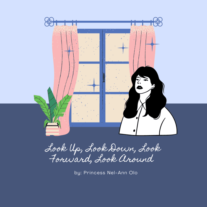 Look Up, Look Down, Look Forward, Look Around - LetterPile