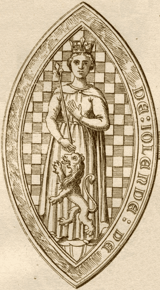 Yolanda of Dreux, Alexander III of Scotland's last queen consort and wife.