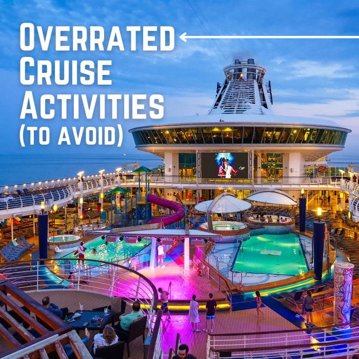 Which cruise activities should you avoid to make your budget stretch further?