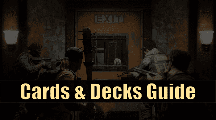 An unexpected addition to the game, cards aim to add replay-ability via randomness and deck building.