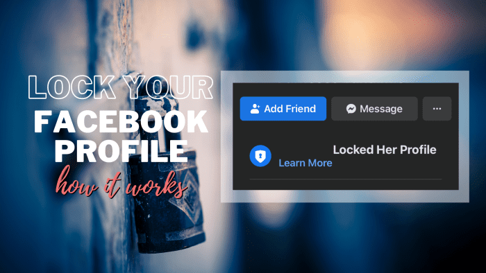 How to Lock Your Facebook Profile From Non-Friends - TurboFuture