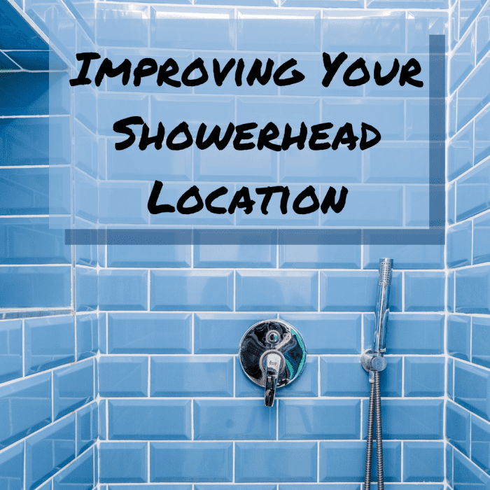 How to Move Your Showerhead Up or Out Dengarden