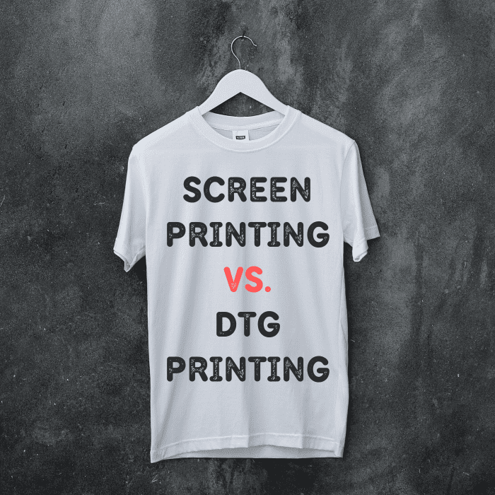 Which is better for printing custom t-shirts: screen printing or DTG printing? Well, the answer is: It depends. Learn more about these printing methods here.