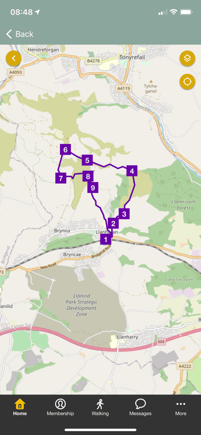 The Ramblers App has thousands of walking routes you never knew existed with detailed descriptions to get to each waypoint.