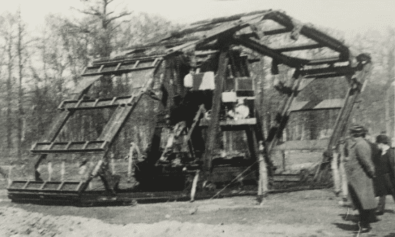 Tanks were first created as a response to the trench warfare of World War I. The French Boirault tank was a bizarre mechanical creation by any standard