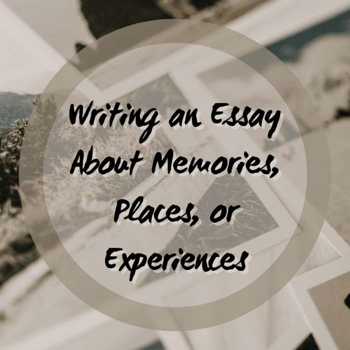 how to write an essay about an event