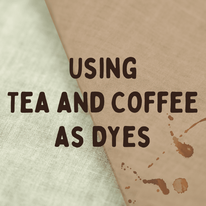 Did you know that coffee and tea make effective dyes and stains? Learn how to use these substances in your crafting.